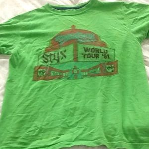 Styx concert tee at paradise theater